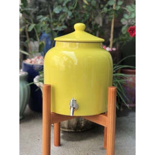 Bình nước sứ Bát Tràng,dung tích 5 lít(HÀNG CHUẨN ĐẸP LOẠI 1CÓ BẢO HÀNH)