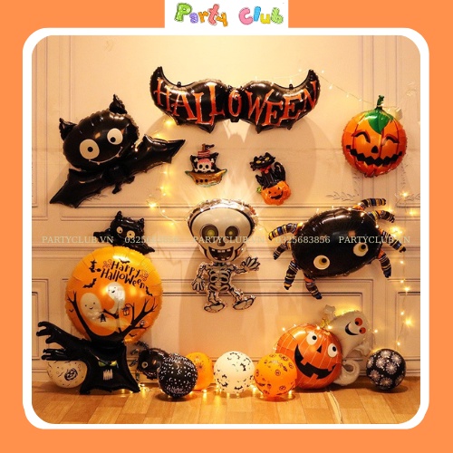 Bong bóng bay Halloween