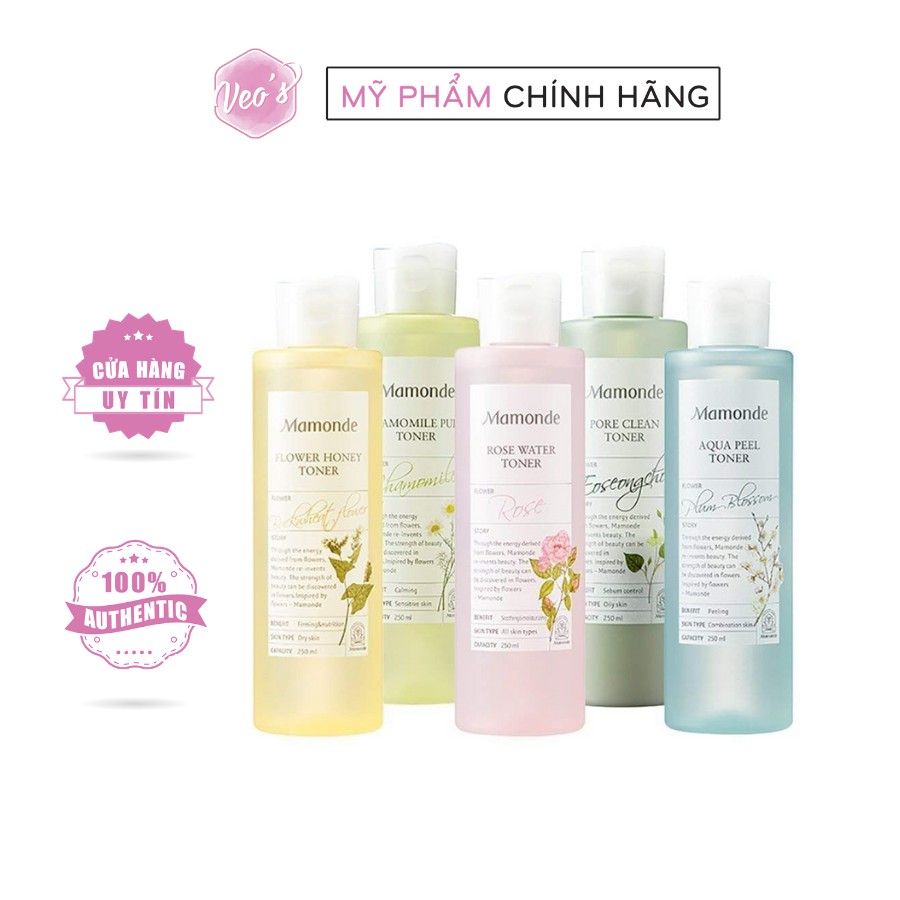 Toner Cân Bằng Da Mamonde 250ml