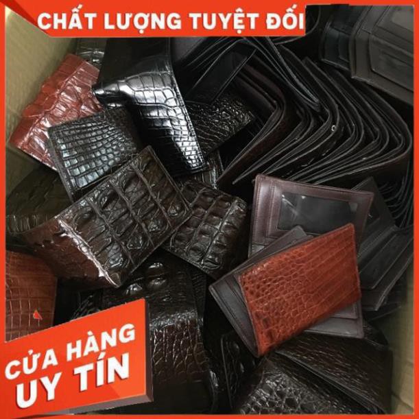 [ Da Cao Cấp 100% ] Bóp Da Cá Sấu Ví Da Cá Sấu Phụ Kiện Da 100% Da Cá Sấu Thật | BigBuy360 - bigbuy360.vn