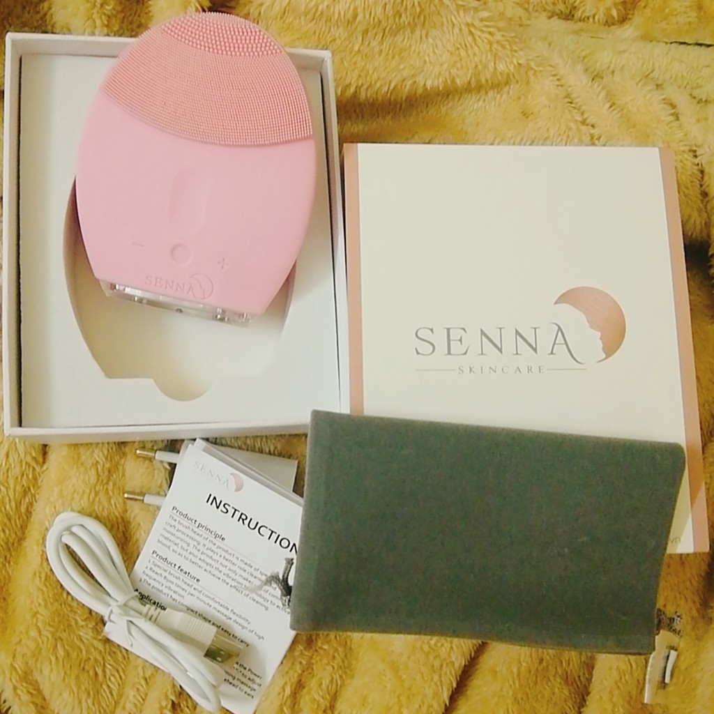 Máy rửa mặt SENNA ACTIVE - Công nghệ sóng âm T-sonic