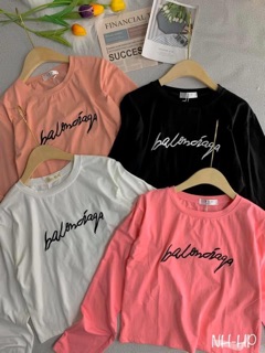 ÁO CROPTOP THÊU CHỮ