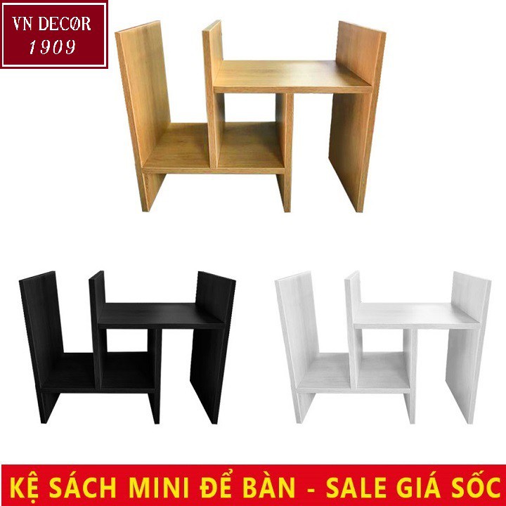 Kệ gỗ để bàn kệ sách để bàn kệ mini kệ di động