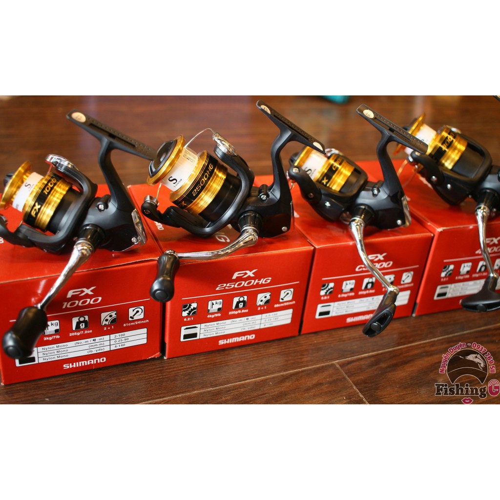 Máy đứng câu cá giá rẻ Shimano FX