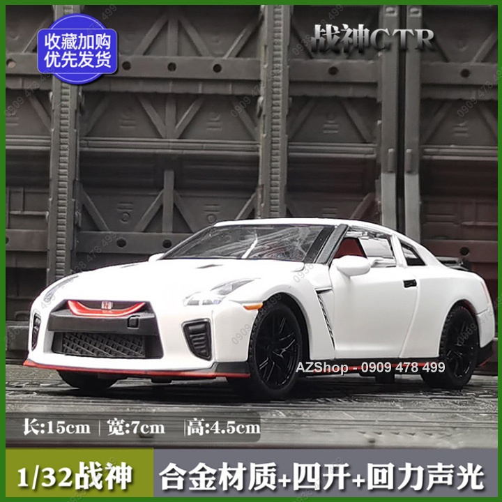 Mô Hinh Kim Loại Nissan R35 Sport - Tỉ Lệ 1:32 - 9831.9