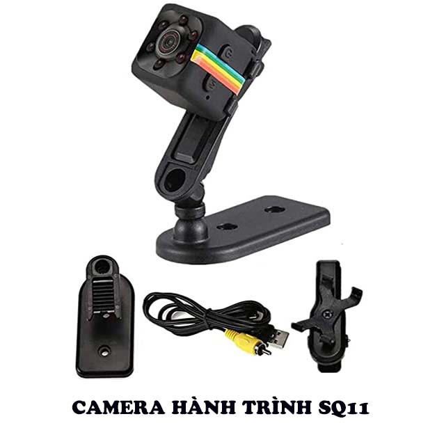 Camera Hành Trình SQ11 - Camera Thể Thao Tiện Dụng, Độ Nét Cao