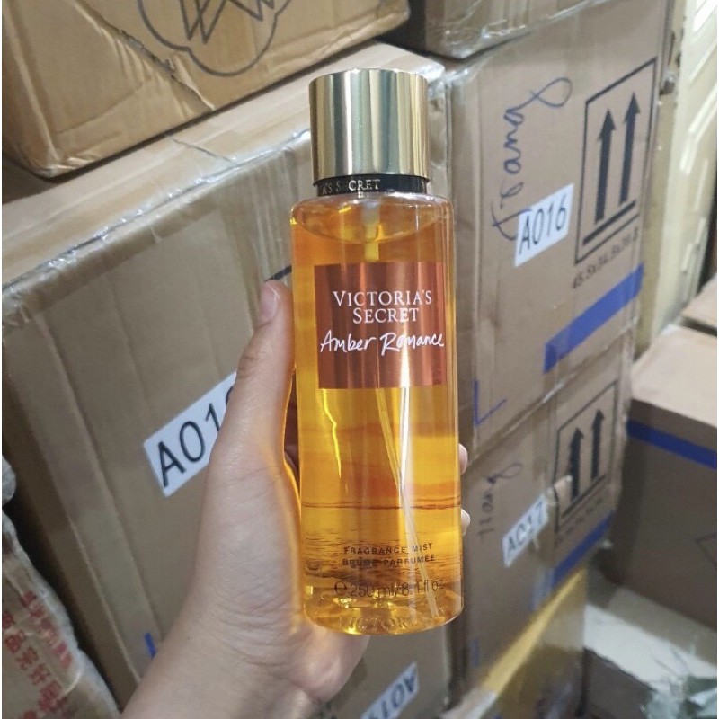 XỊT THƠM BODY VICTORIA'S SECRET AMBER SIÊU THƠM | Thế Giới Skin Care