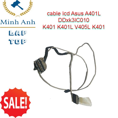 cable màn hình laptop Asus K401l K401  K401U A401 V405L - K401L DD0XK3LC010