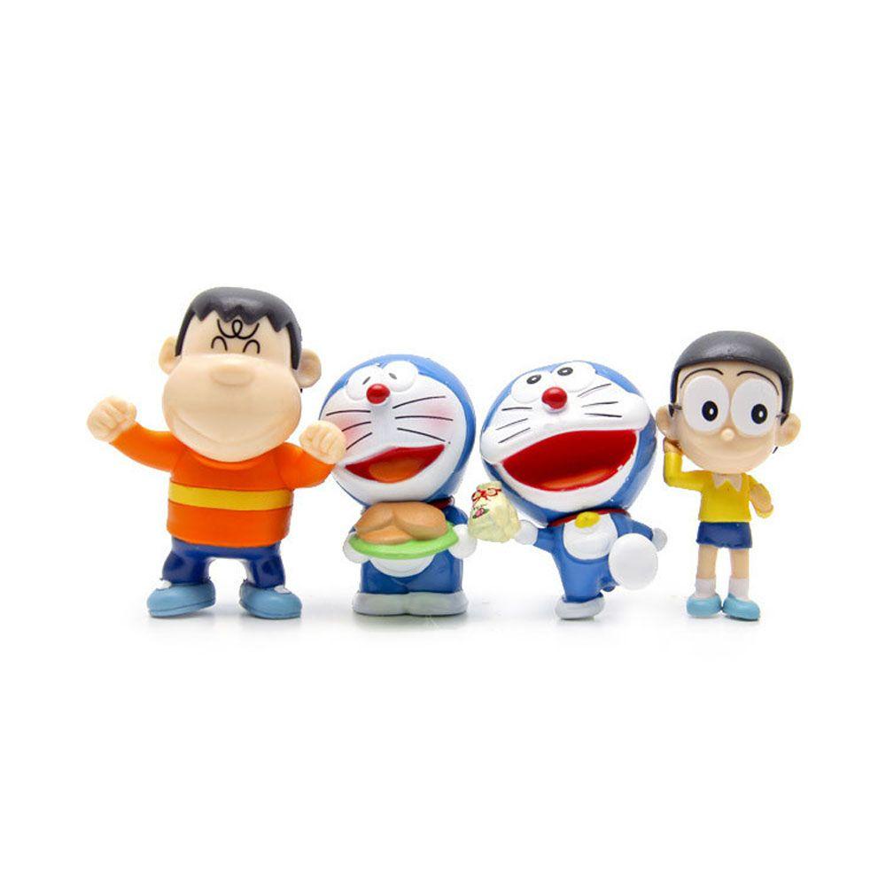 Set 8 Mô Hình Mô Phỏng Nhân Vật Doraemon Dùng Để Trang Trí