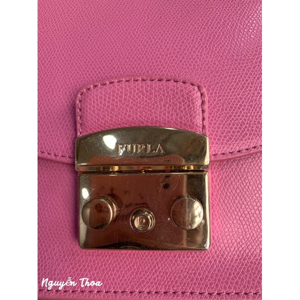 Pass túi Furla shouder 25 bản đinh authentic