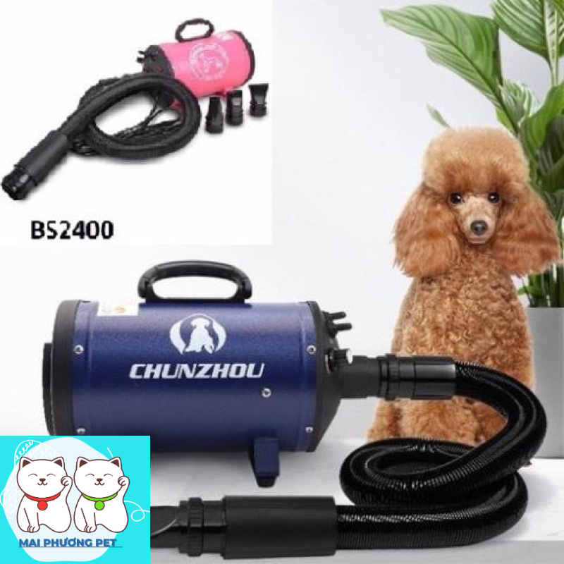 Máy sấy lông công suất lớn BS2400 chuyên dụng sấy 10 phút là ô kê la