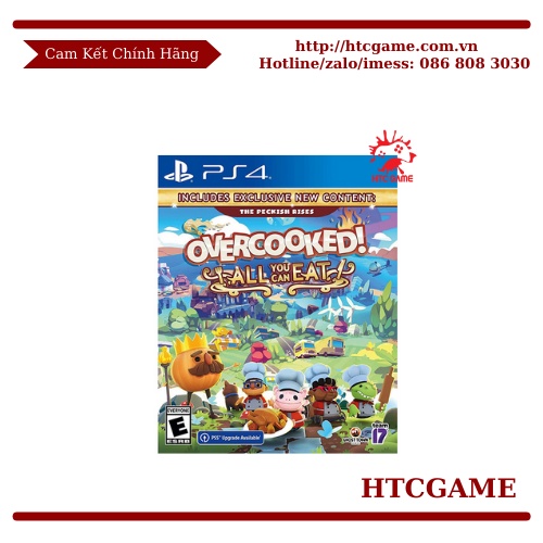 Đĩa game Overcooked! All You Can Eat _ Game PS4