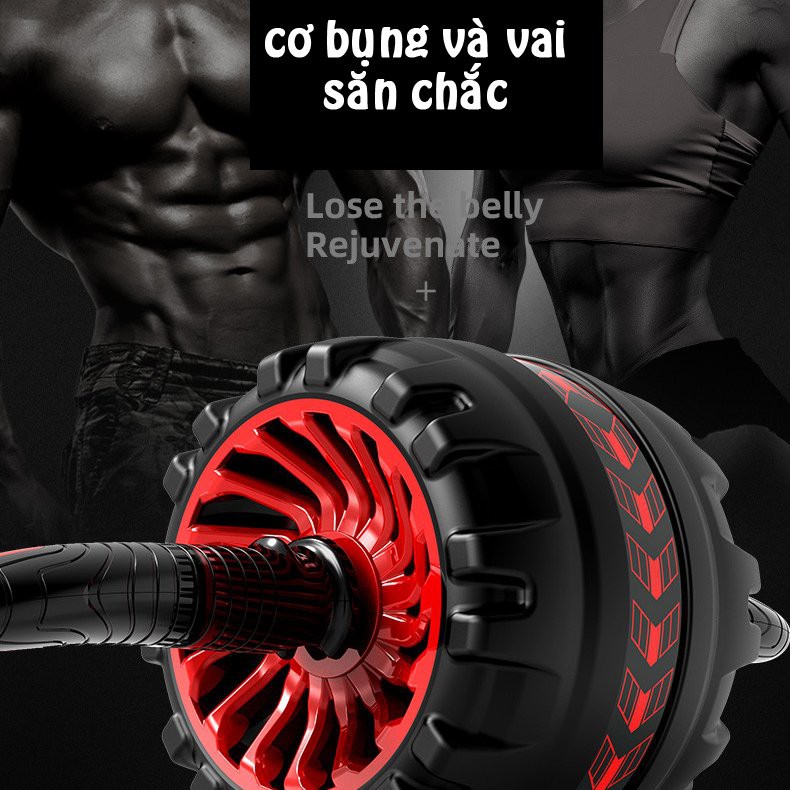 Con Lăn đàn hồi  Luyên cơ bắp - Dụng Cụ Tập Gym Tại Nhà