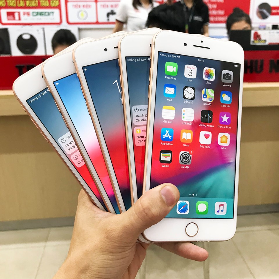 Điện thoại Iphone 8 Plus Gold 256Gb Like New