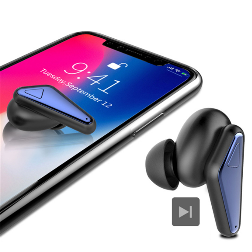 Tai Nghe Nhét Tai Bluetooth 5.0 Không Dây Chống Nước Kèm Phụ Kiện