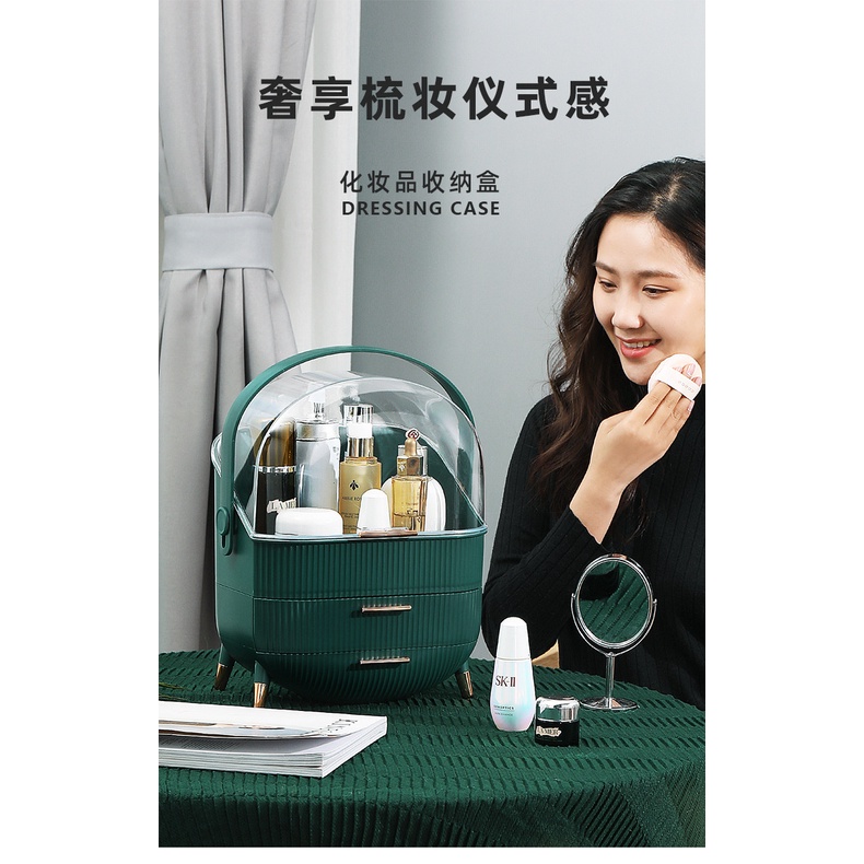 PVN45450 Kệ Mỹ Phẩm 2 Tầng Chống Nước Chống Bụi Sang Trọng Siêu Đẹp Giá Rẻ