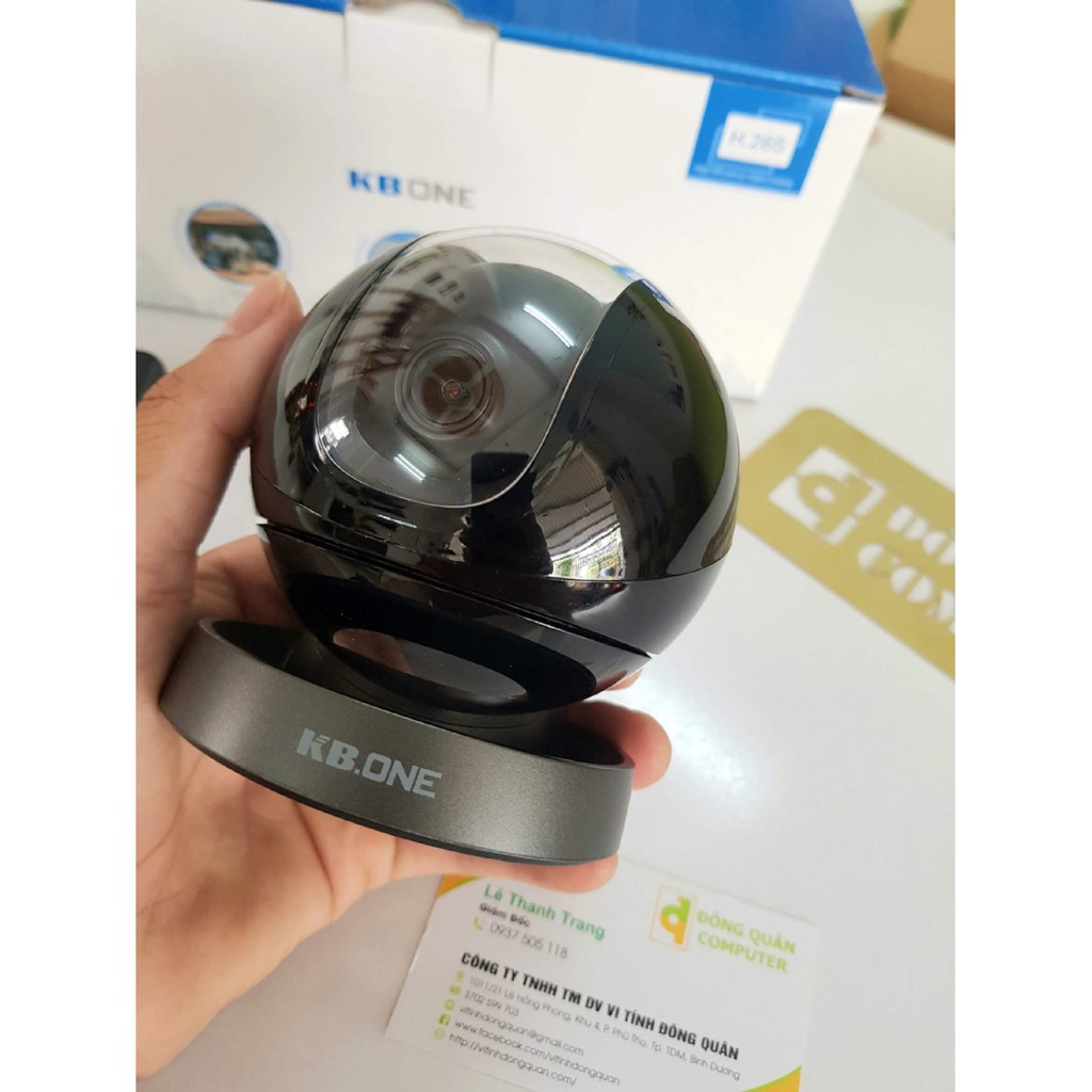 Camera Ip Wifi KBONE KN-A23 Full HD 1080P - Hàng Chính Hãng