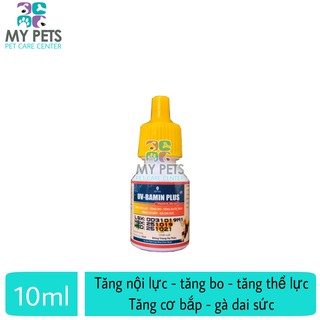 Uv - bamin plus dành riêng cho gà đá - lọ 10ml