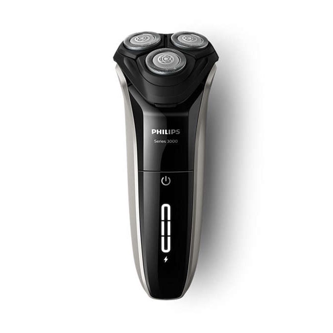 Máy cạo râu điện Philips S3202 chống nước IPX7, cạo râu 5 chiều - Bảo hành 24 tháng - Hàng nhập khẩu