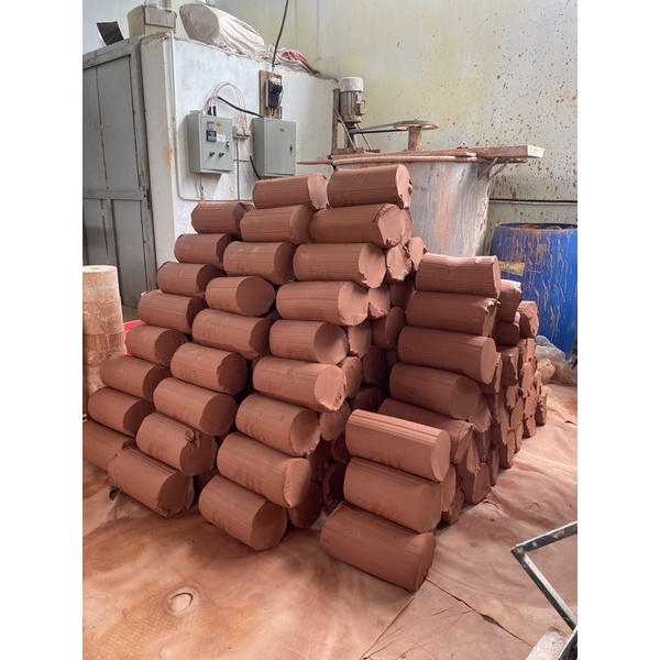 5kg Đất Sét cao lanh nâu đỏ Bát Tràng nặn làm gốm, làm tượng, đồ trang trí