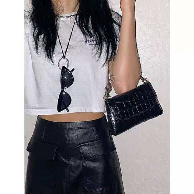 Túi xích đen Style cá tính chici