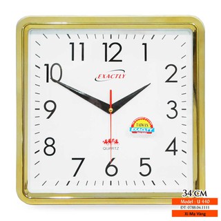 Đồng Hồ Thạch Anh Cao Cấp Kim Nhảy Trang Trí Chụp Ảnh (Xi Mạ Vàng) - U440