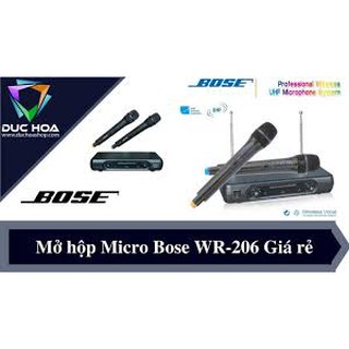 MIC KARAOKE KO DÂY BOSE WR-208, 206 GIÁ SẶP SÀN