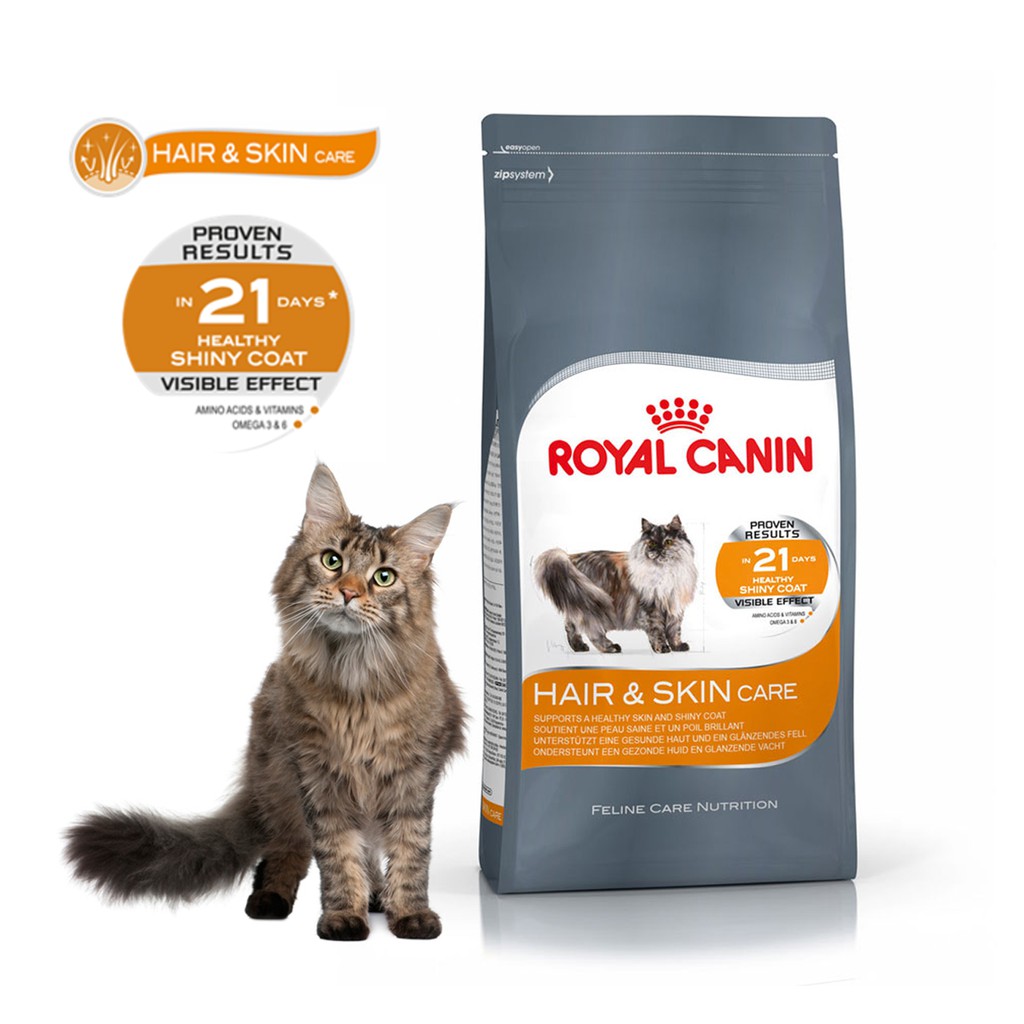 2kg Hạt Royal Canin Hair &amp; Skin dưỡng da lông cho mèo trên 1 tuổi
