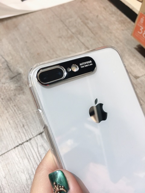 Ốp lưng Iphone lens autofocus dẻo có khung bảo vệ camera SALE cuối năm