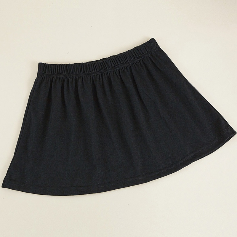 Mary Áo Sweater Mùa Đông Viền Giả Hai Lớp Màu Trơn Xòe Giả Tháp Quét Một Nửa Thân Dài Xẻ Tà Mini Ski