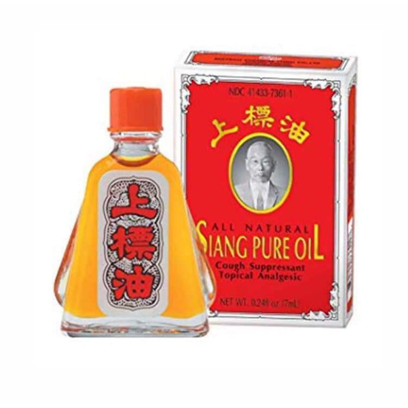 Dầu Gió Thái Lan Siang Pure Oil  Trắng và Đỏ  3cc & 7cc