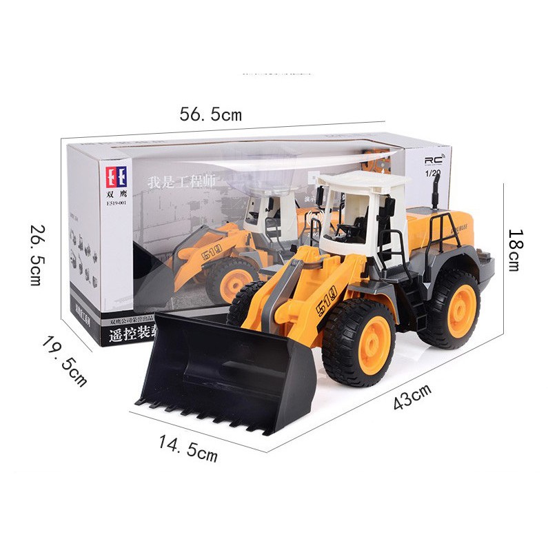 Xe xúc lật điều khiển từ xa E519-001