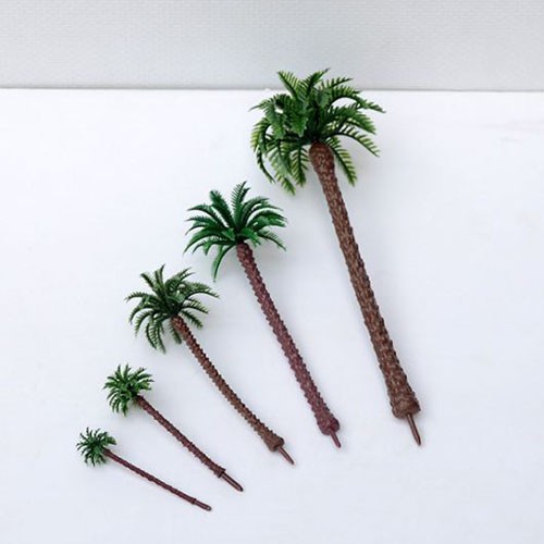 Cây cọ dừa trang trí bãi biển - Trang trí mô hình 3 size