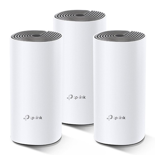 [Mã 267ELSALE hoàn 7% đơn 300K] Bộ phát wifi TP-Link Deco E4 3-pack AC1200Mbps (Chính Hãng)