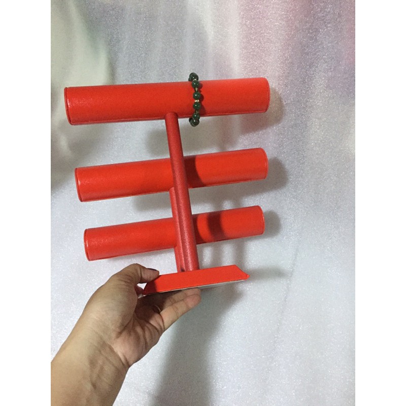 Trụ da 3 tầng trưng bày vòng, 22cm x 24,5cm