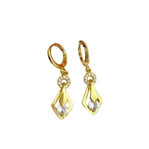 Khuyên Tai Bạc Nữ T582 Mạ Vàng 18k Namoo Jewelry