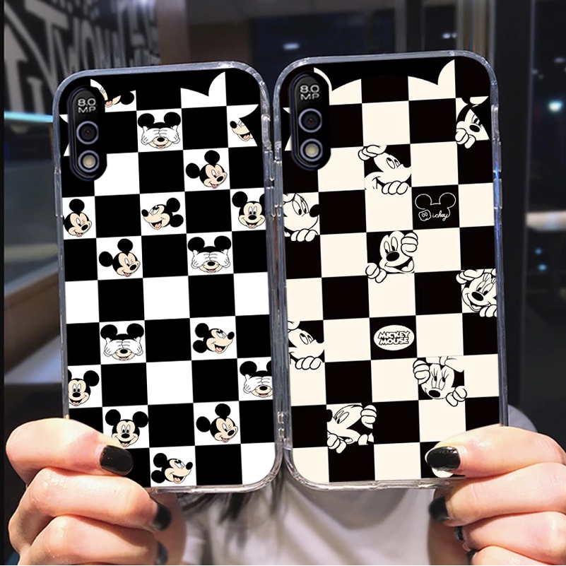 Ốp lưng Vsmart BEE / BEE 3 / LIVE / STAR trái tim họa tiết caro, mikey họa tiết beabrick kaws cute