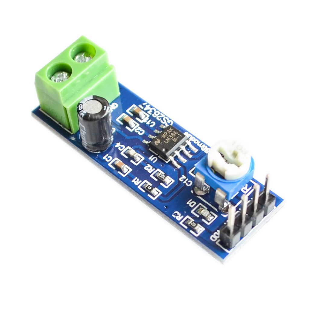Mô Đun Khuếch Đại Âm Thanh LM386 200 Lần Đầu Vào 5V-12V 10K Chuyên Dụng