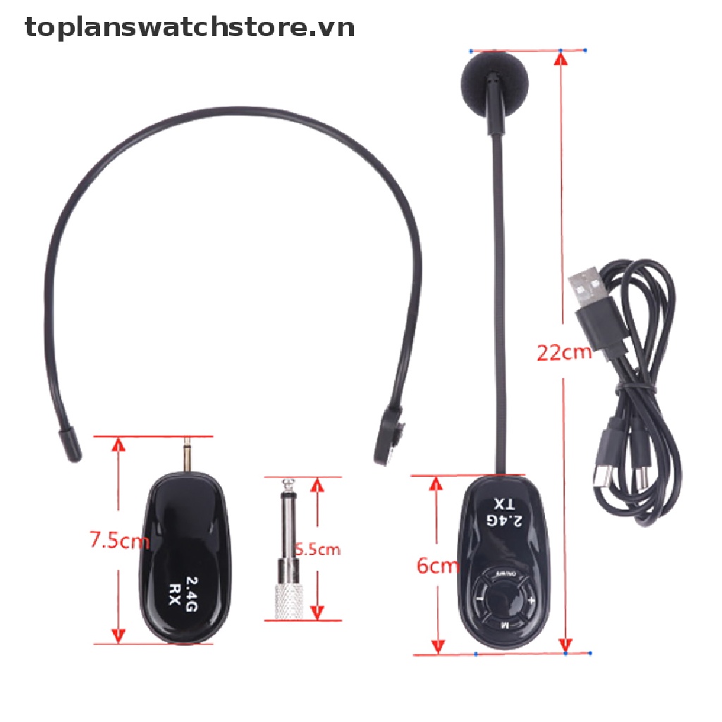 Micro Không Dây 2.4G Kèm Thiết Bị Nhận Tín Hiệu Chuyên Dụng