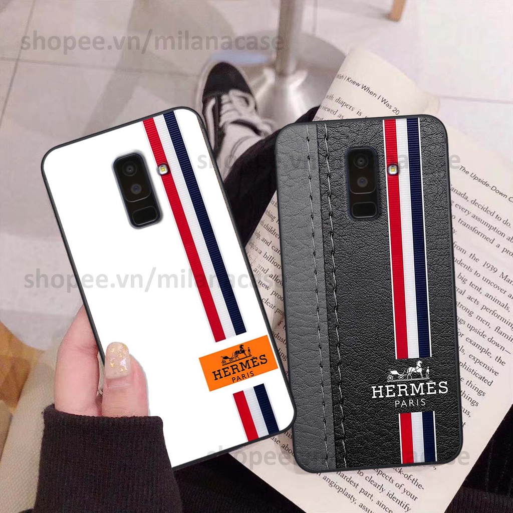 Ốp Samsung J8 in hình các thương hiệu nổi tiếng trẻ trung thể thao cá tính