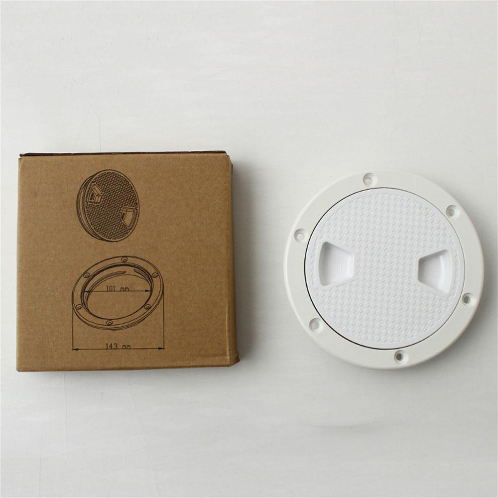 MAYSHOW Vỏ Bọc Bảng Điều Khiển Chống Trượt Hình Tròn 4 Inch Màu Trắng