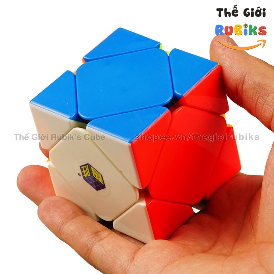 YuXin Little Magic Skewb M Có Nam Châm. Rubik Biến Thể YuXin Black Kirin Skewb