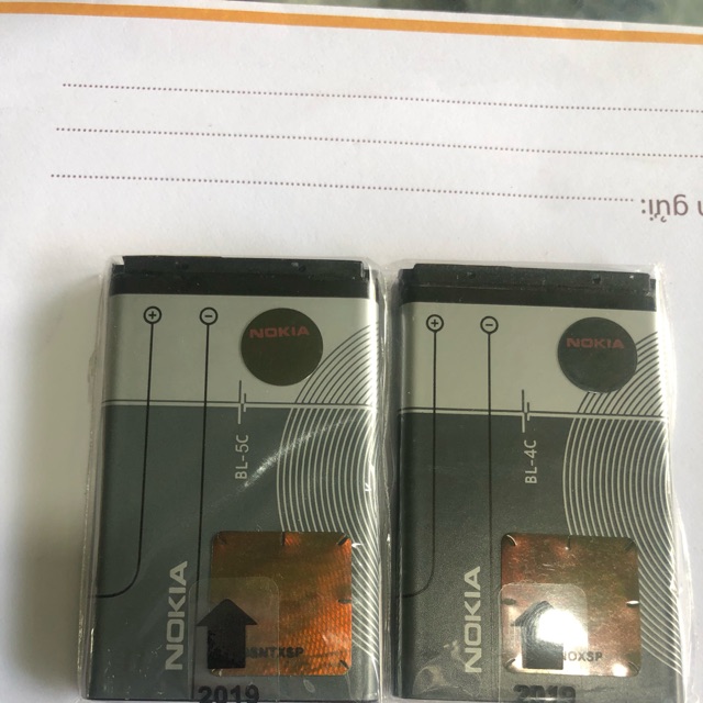 Pin 4c/5c cho máy Nokia