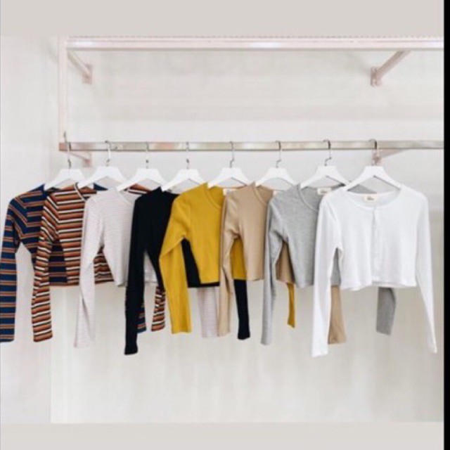 ÁO CROPTOP DÀI TAY