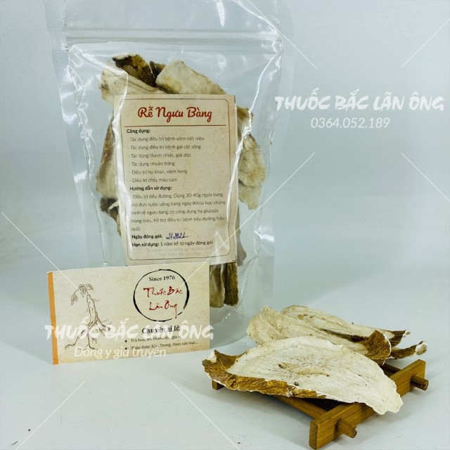 Ngưu Bàng 500g (Ngưu Báng Khô,Trắng)
