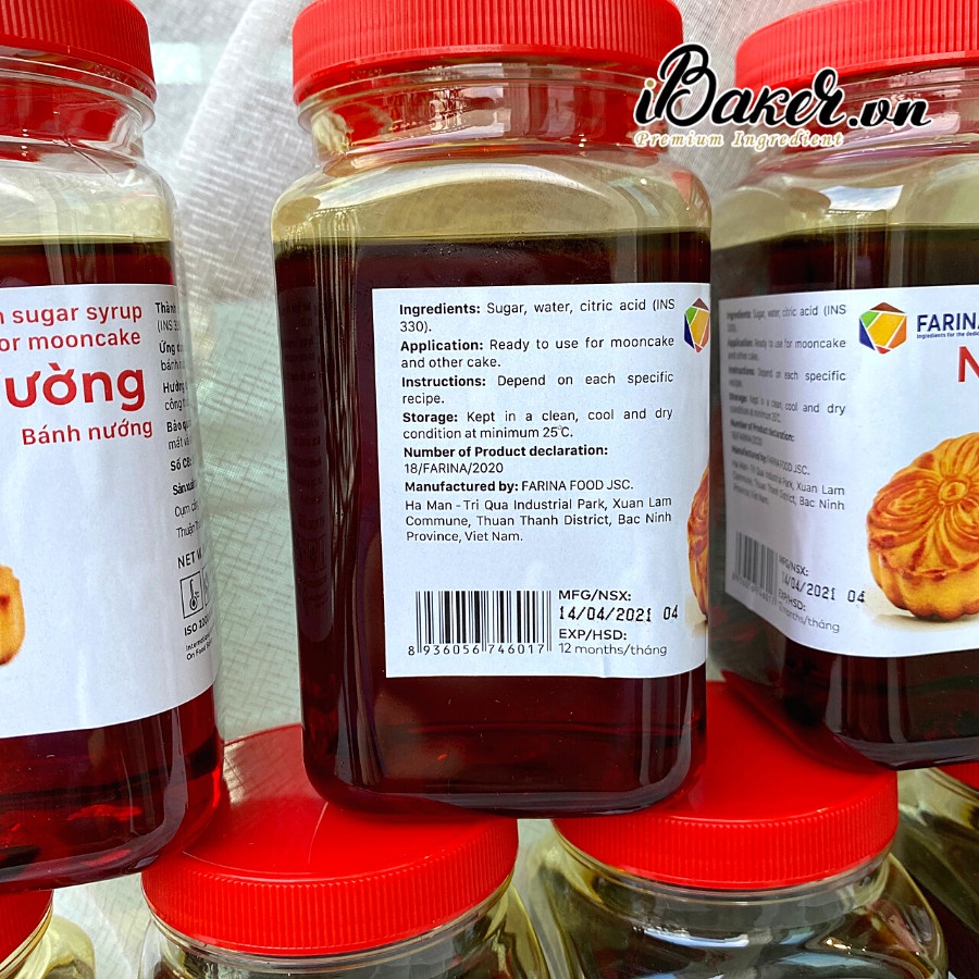 [500ml] Nước đường bánh nướng/ Nước đường trung thu Farina