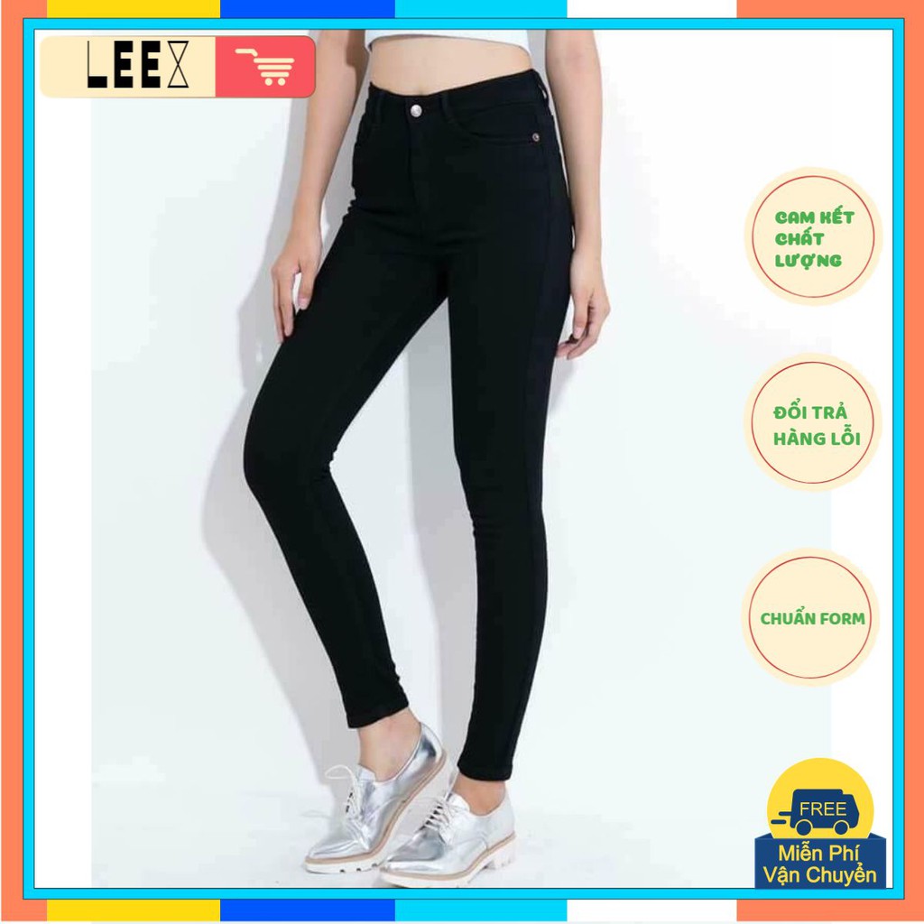 QUẦN JEAN ĐEN BASIC ( SIZE S M L)