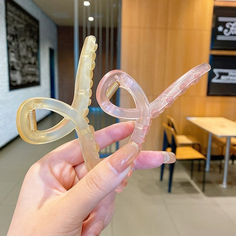 Kẹp tóc acrylic nhiều màu thời trang thích hợp cho nữ