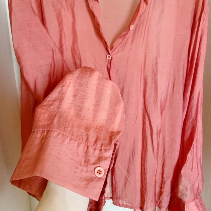 Sơmi lụa tơ basic