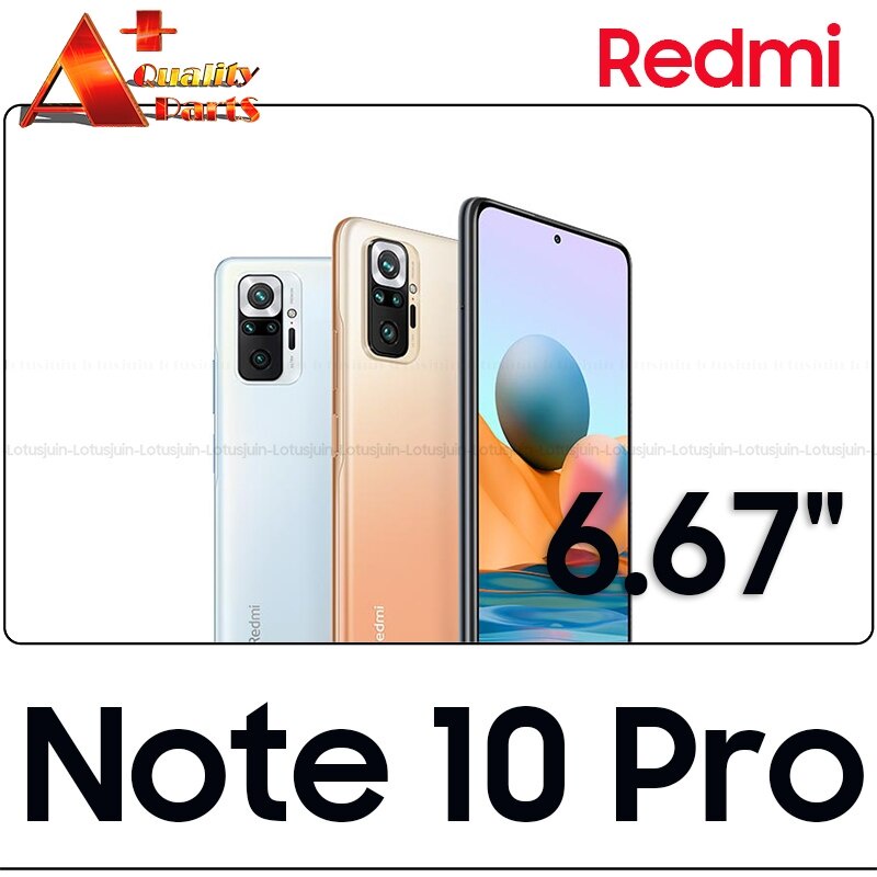 Ống Kính Camera Sau Thay Thế Cho Redmi Note 10 Pro Max 5g 6.43 "6.5" 6.67 "